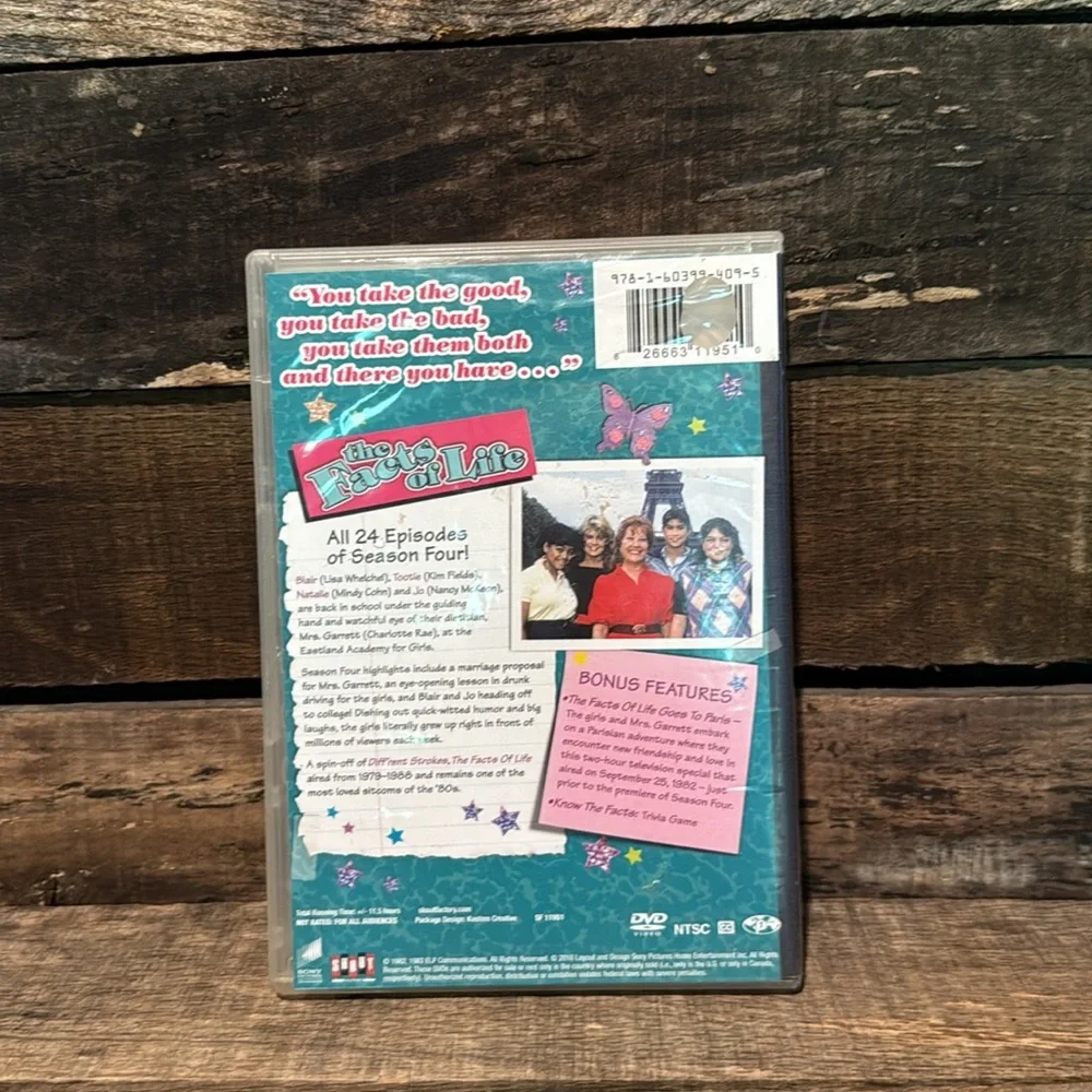 💰BOGO FREE Facts of Life Season 4 DVD Set